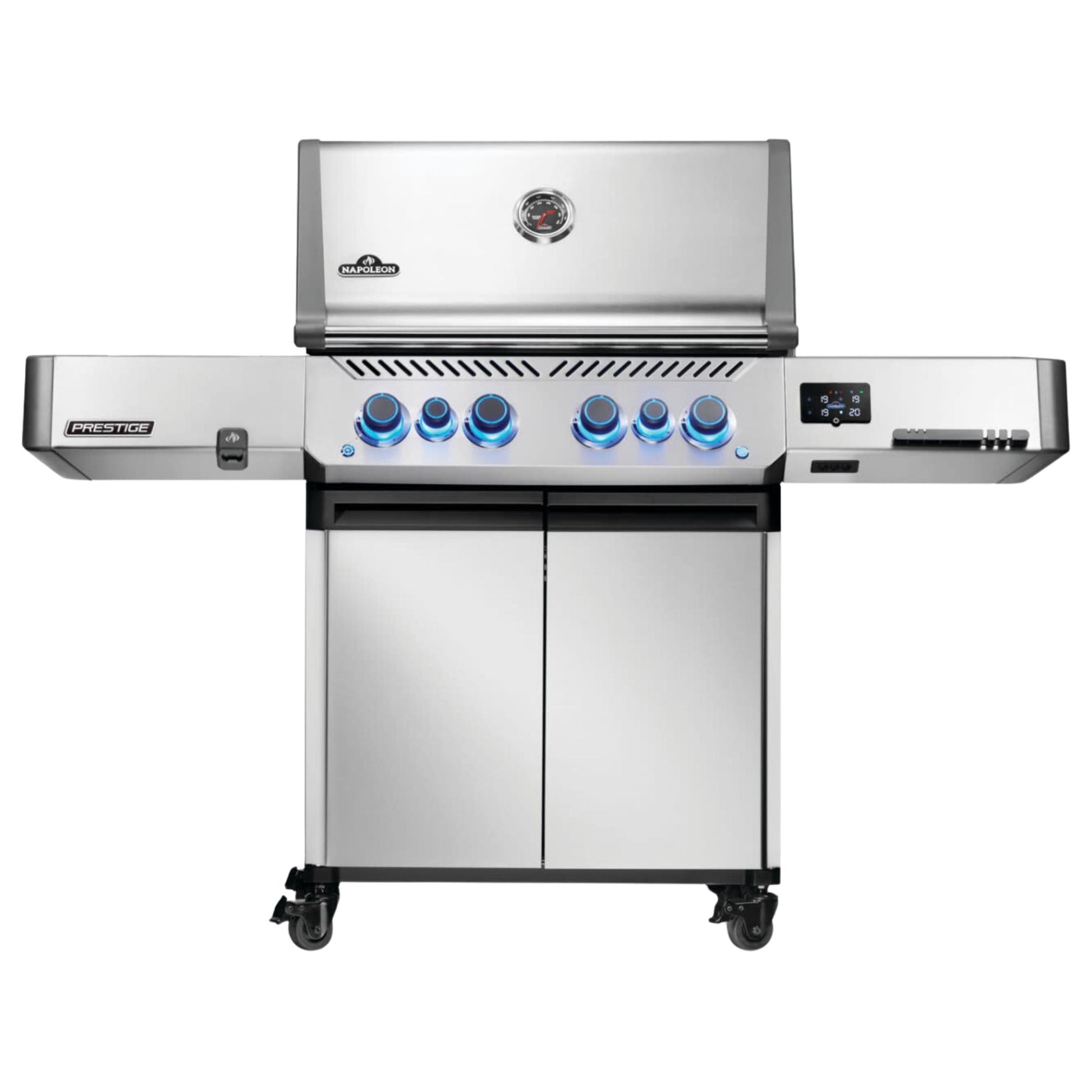 Napoleon New Prestige® 500 Connected RSIB Freestanding Gas Grill w/ Infrared Side and Rear Burner