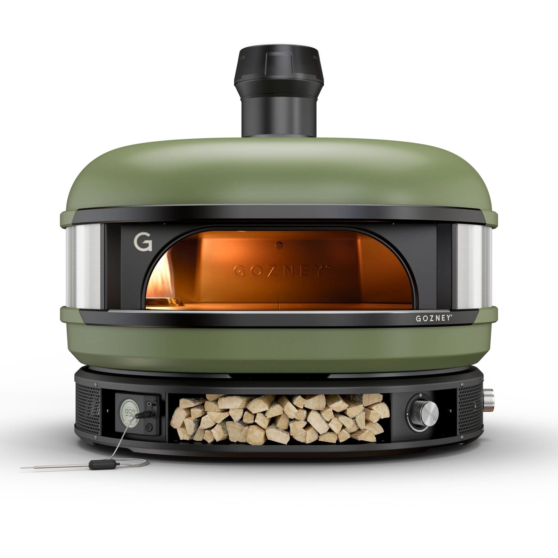 Gozney Dome Green Outdoor Dual Fuel Pizza Oven
