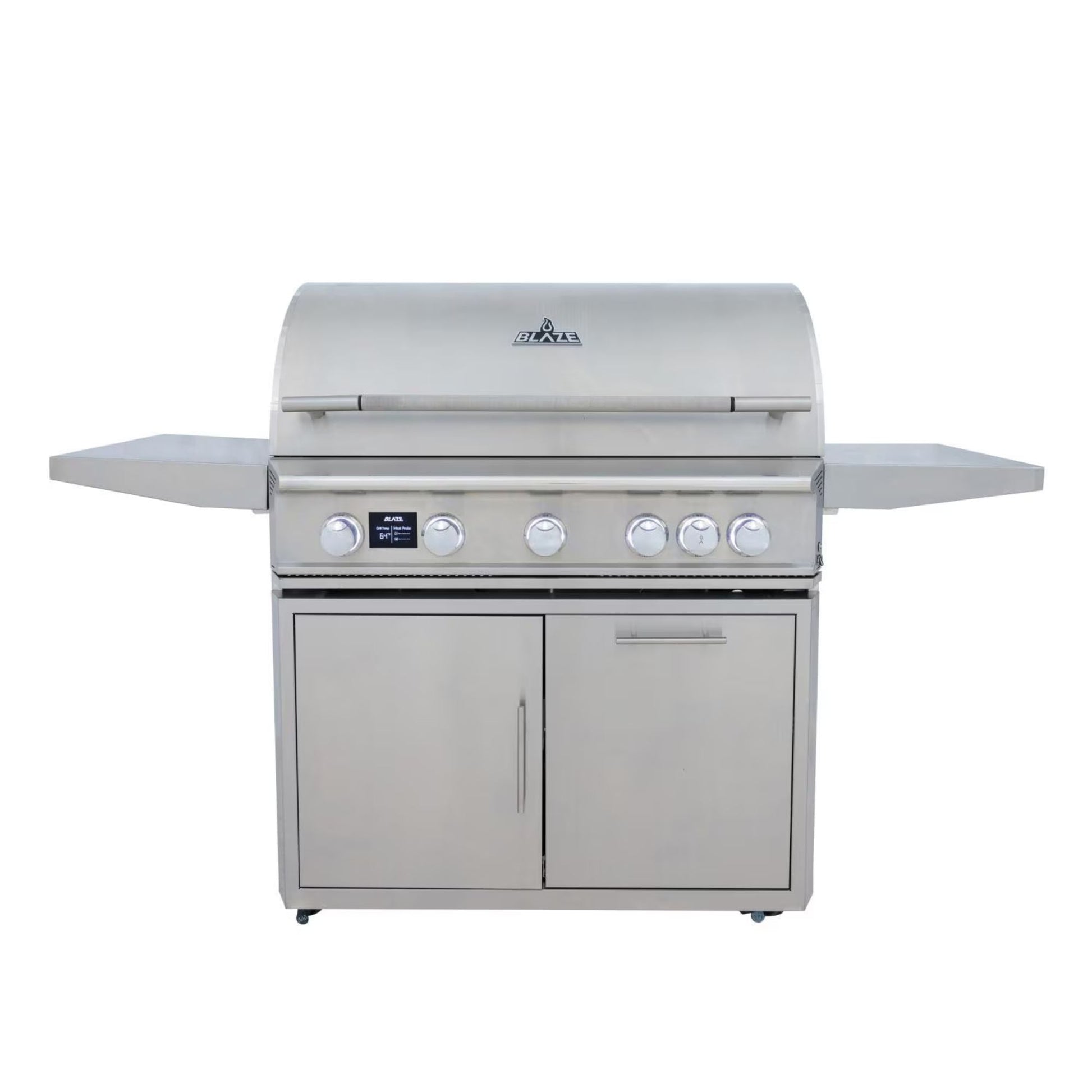 Blaze LTE PRO 40-Inch 5-Burner Freestanding Gas Grill w/ Digital Temperature Screen & Rear Infrared Burner