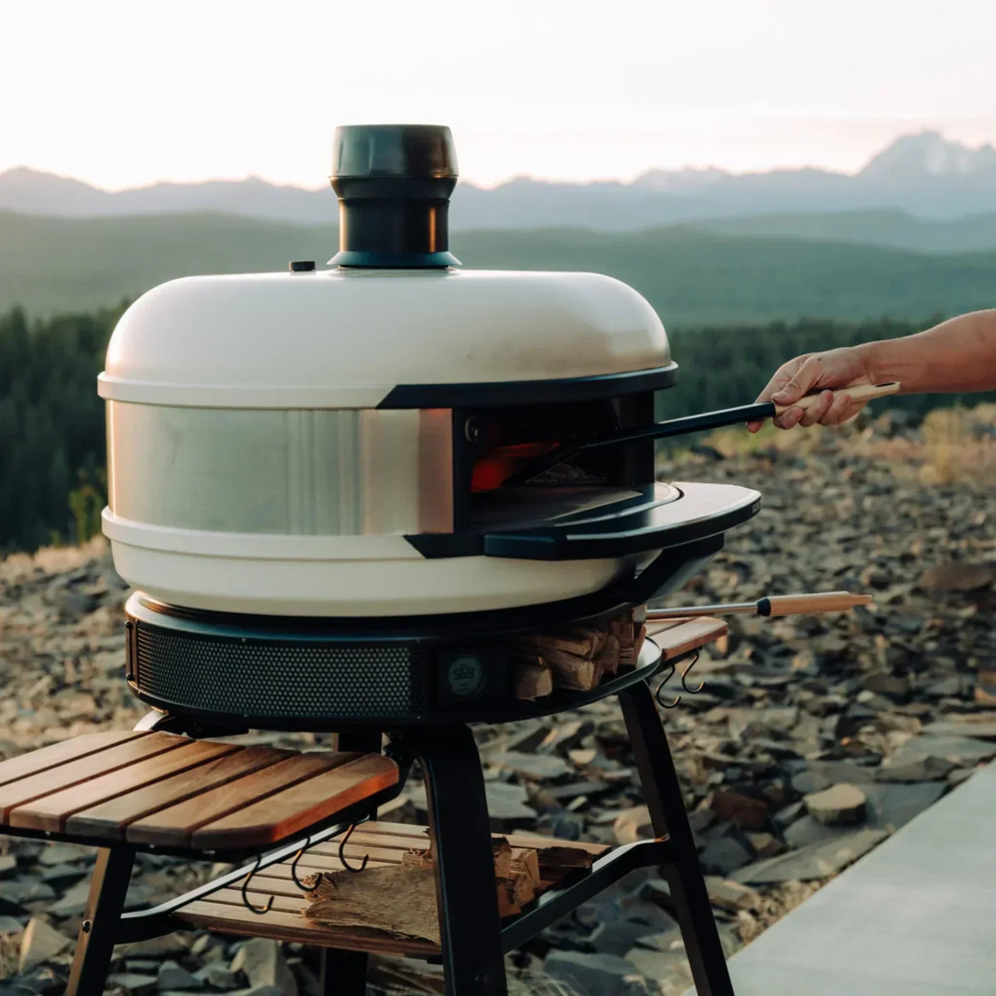 Gozney Dome Outdoor Freestanding Dual Fuel Pizza Oven Bundle