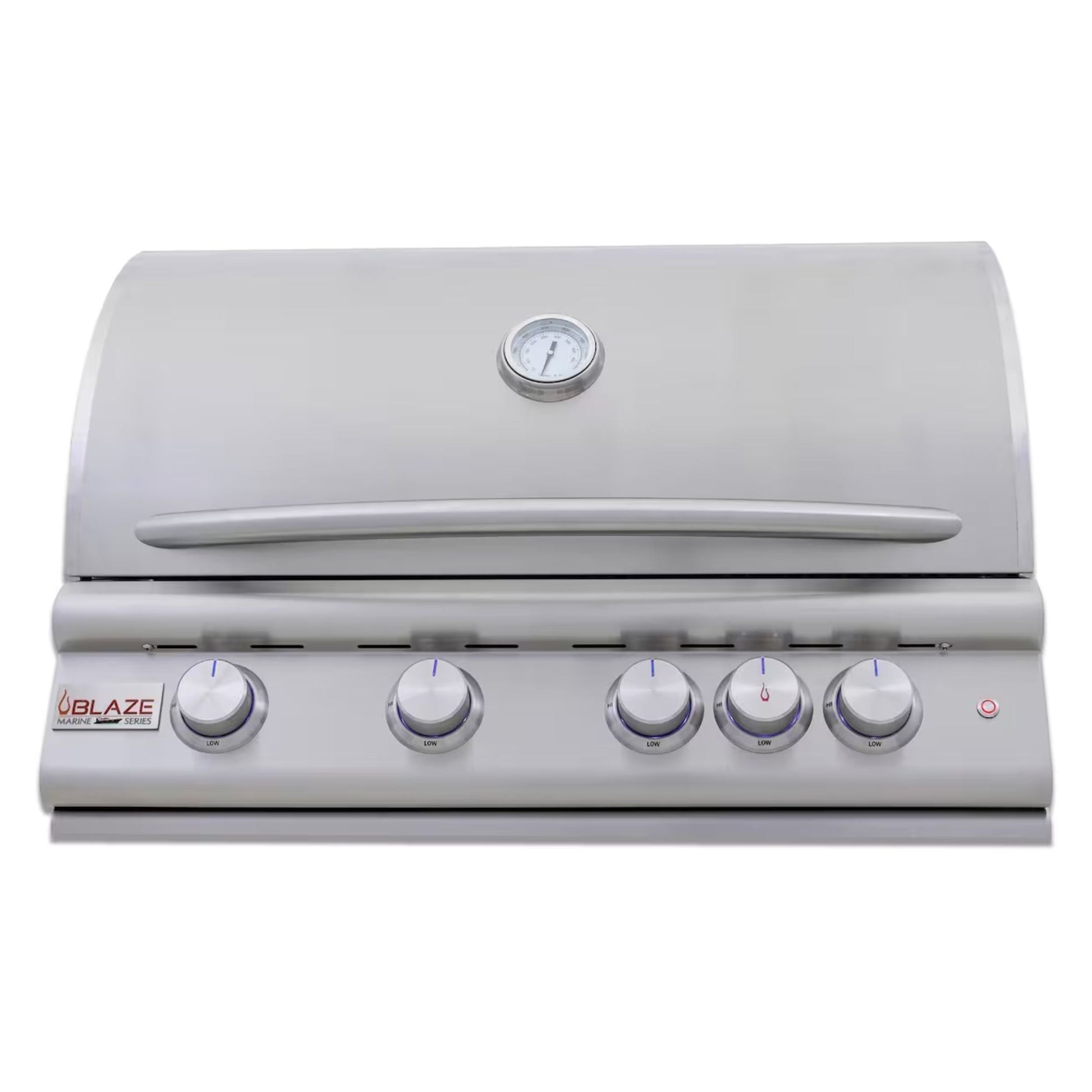Blaze Premium LTE+ Marine Grade 32-Inch Built-in Gas Grill w/ Lift-Assist Hood & Rear Infrared Burner