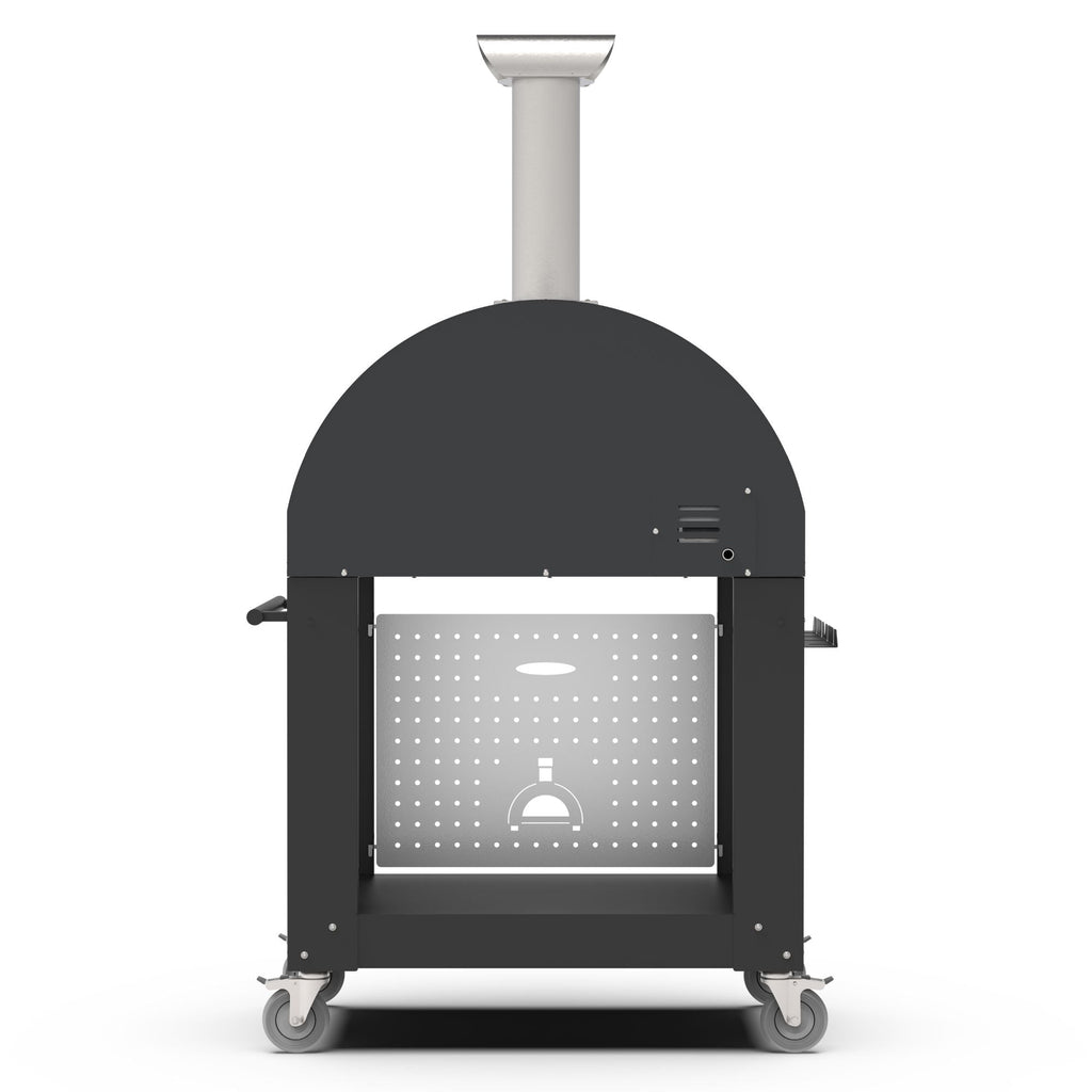 Alfa Classico 2 Pizze Freestanding Grey Pizza Oven